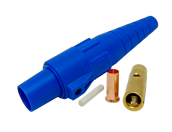 Conector Camlock Linha 400A Azul Fêmea