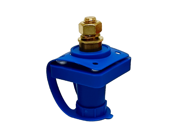 Conector Camlock Painel 400A Azul Fêmea