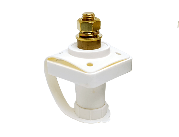Conector Camlock Painel 400A Branco Fêmea