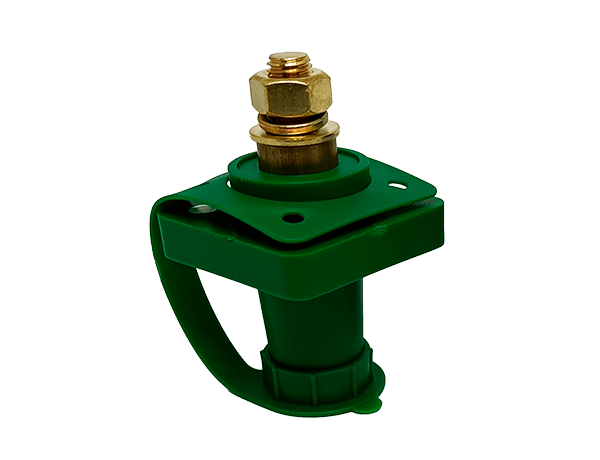 Conector Camlock Painel 400A Verde Fêmea