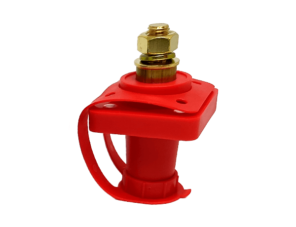 Conector Camlock Painel 400A Vermelho Fêmea